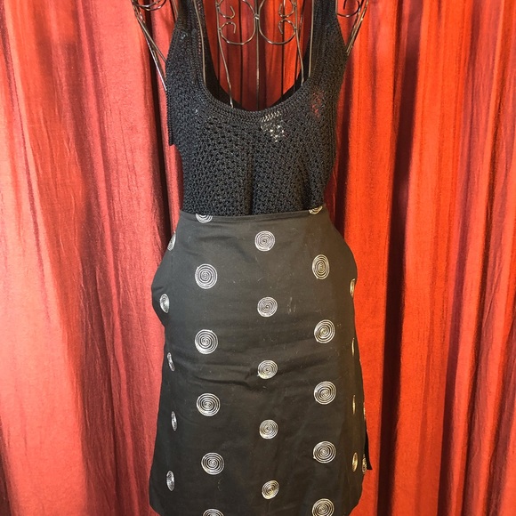 Willi Smith Knee Length Skirt - Picture 2 of 3